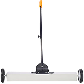 36"  Rolling Magnetic Pick-Up Sweeper, Heavy Duty Push-Type with Release, for Nails Needles Screws Collection,30 Pound Capacity - Tonkn