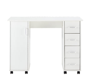 Home Office Computer Desk Table with Drawers White 41.73‘’L 17.72 - Tonkn - TonknW 31.5 - Tonkn - TonknH - Tonkn