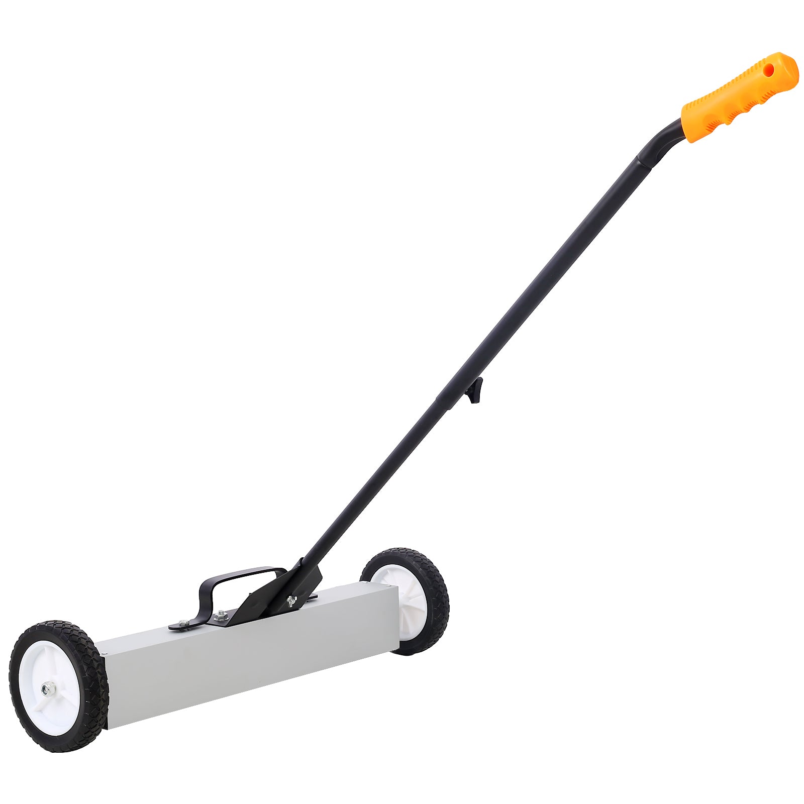 24'' Rolling Magnetic Pick-Up Sweeper, Heavy Duty Push-Type with Release, for Nails Needles Screws Collection,30 Pound Capacity - Tonkn