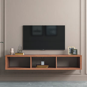 Shallow Floating TV Console, 60" - Tonkn