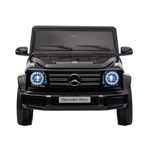 Licensed Mercedes-Benz G500,24V Kids ride on toy 2.4G W/Parents Remote Control,electric car for kids,Three speed adjustable,Power display, USB,MP3 ,Bluetooth,LED light,Three-point safety belt - Tonkn