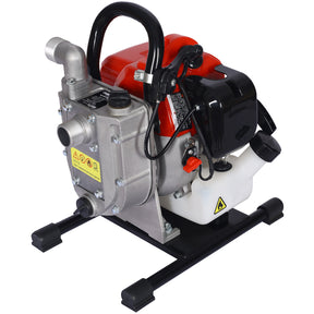 gasoline water pump,2s troke portable gas powered water transfer pump ,33cc 1.2HP 1inch - Tonkn