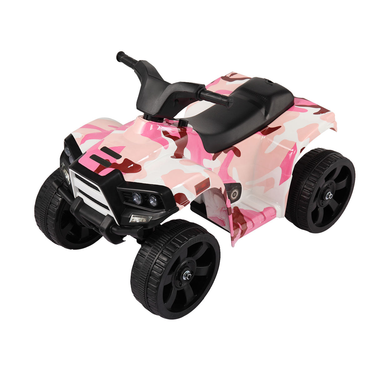 Kids Electric ATV Quad Ride On Car Toy - Pink&black - Tonkn