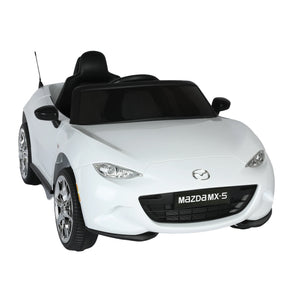 Licensed MAZDA MX-5 RF,12V Kids ride on car 2.4G W/Parents Remote Control,electric car for kids,Three speed adjustable,Power display, USB,MP3 ,Bluetooth,LED light,Two-point safety belt - Tonkn