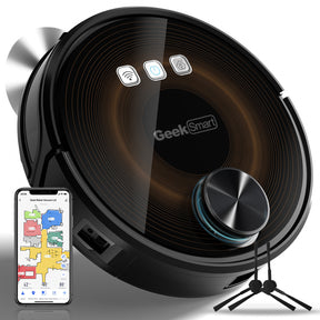 Geek Smart L8 Robot Vacuum Cleaner and Mop, LDS Navigation, Wi-Fi Connected APP, Selective Room Cleaning,MAX 2700 PA Suction, Ideal for Pets and Larger Home(Ban on Amazon) - Tonkn