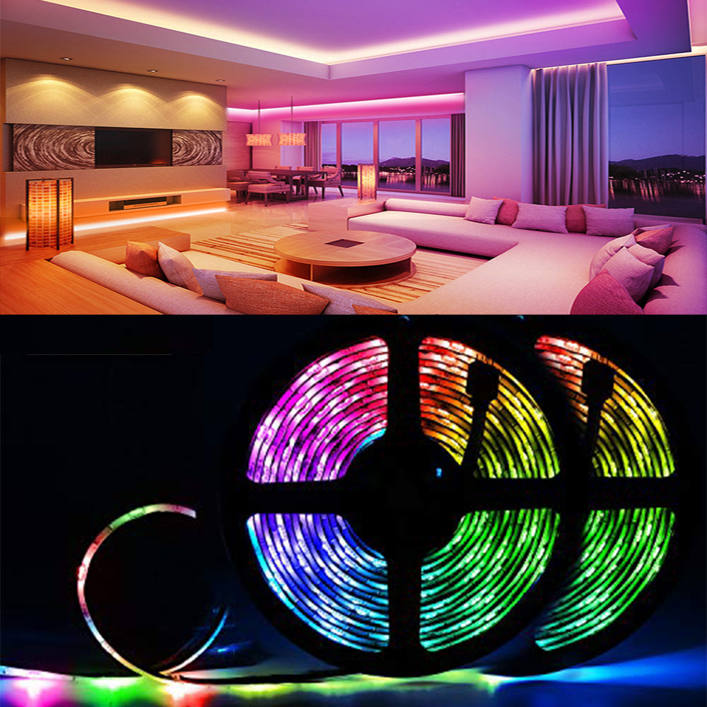 Remote Controlled LED Light Strips with Power Adapter_2