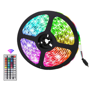Remote Controlled LED Light Strips with Power Adapter_0
