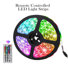 Remote Controlled LED Light Strips with Power Adapter_4
