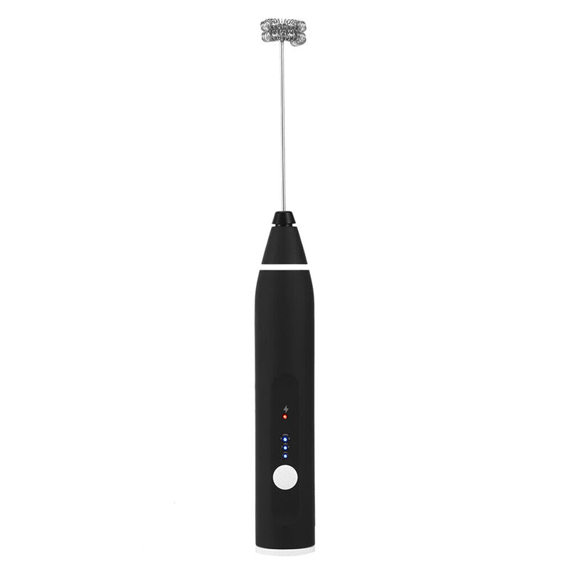 Electric Milk Frother and Egg Beater-USB Rechargeable_1