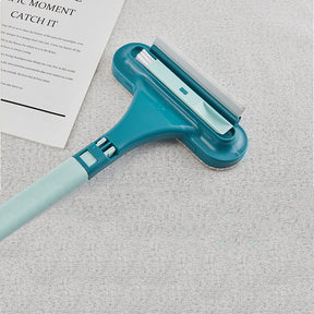 Wet and Dry Double Sided Cleaning Scraper Window Glass Cleaning Brush_11