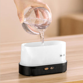 Cool Mist Quiet Humidifier with Flame Simulation Night Light-USB Plugged-in_13