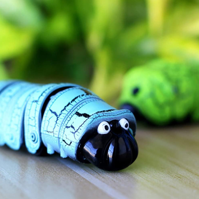 Remote Controlled Infrared Sensor Caterpillar Children’s Insect Toy_8
