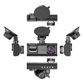 HD 1080P Car Dual Lens Dash Cam Front/Rear/Inside Video Recorder Camera G-sensor_12
