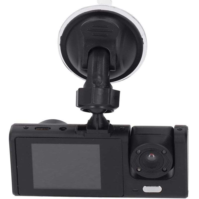 HD 1080P Car Dual Lens Dash Cam Front/Rear/Inside Video Recorder Camera G-sensor_17