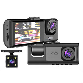 HD 1080P Car Dual Lens Dash Cam Front/Rear/Inside Video Recorder Camera G-sensor_8