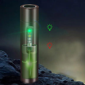 Mini Pocket LED Flashlight Magnetic Work Light- USB Rechargeable_10