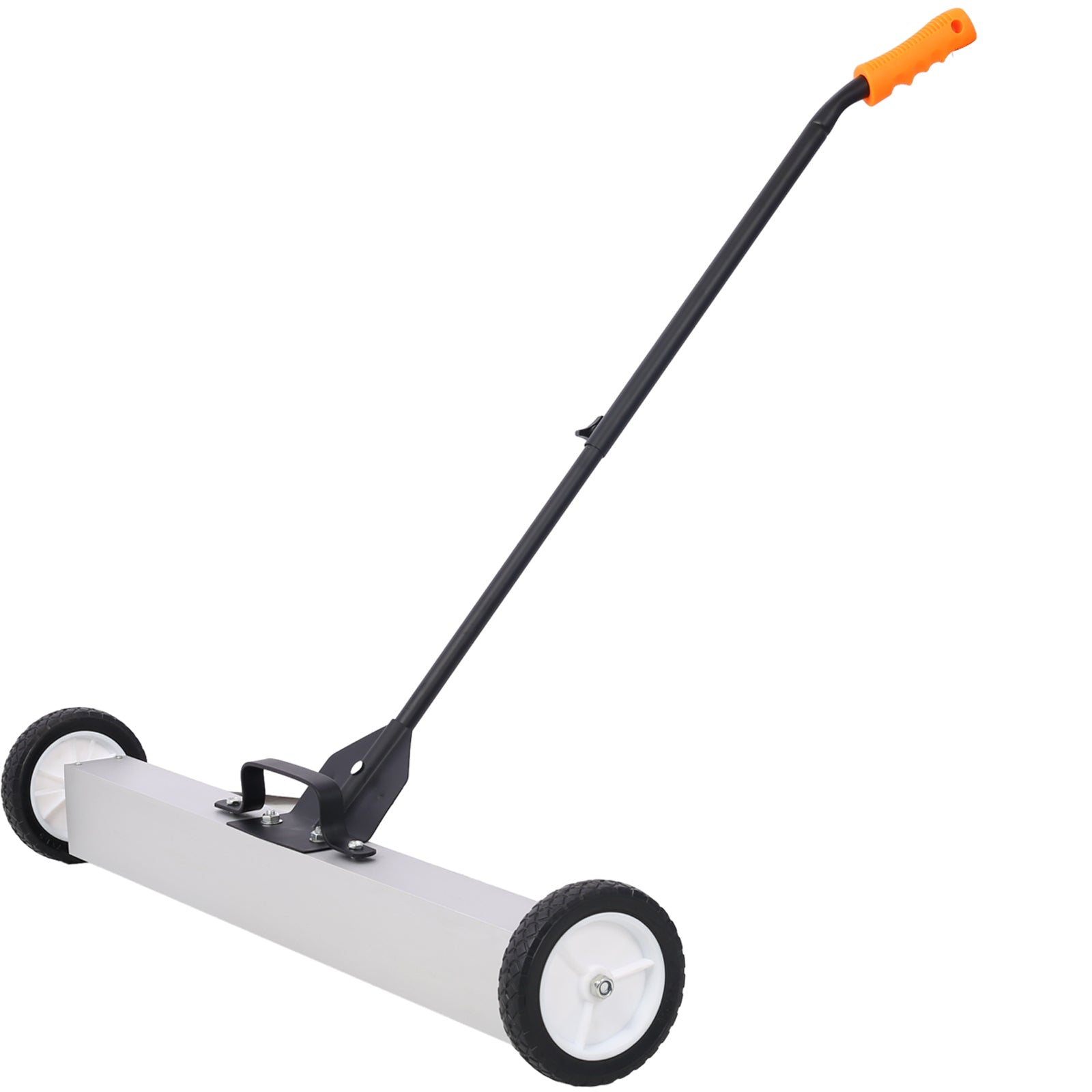 36"  Rolling Magnetic Pick-Up Sweeper, Heavy Duty Push-Type with Release, for Nails Needles Screws Collection,30 Pound Capacity - Tonkn