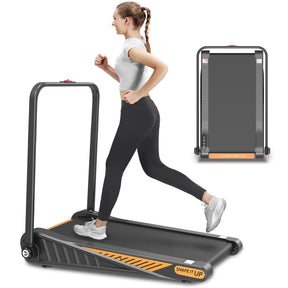 Under Desk Walking Pad, Treadmill 8% Incline 2.5HP 280LBS with Remote Control - Tonkn