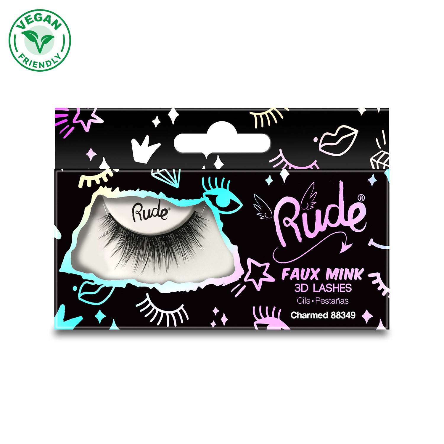 RUDE Essential Faux Mink 3D Lashes - Tonkn