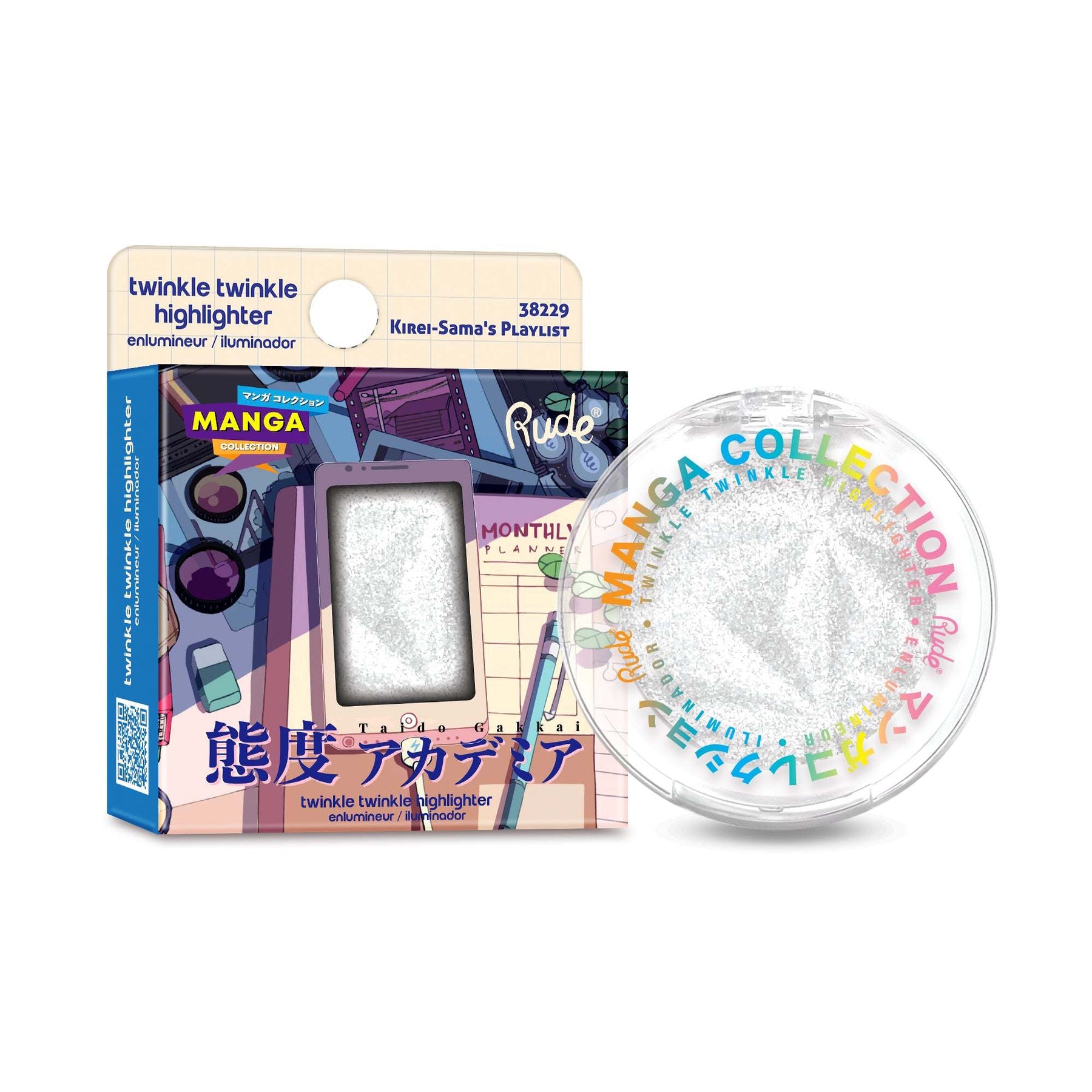 RUDE Manga Collection Twinkle Twinkle Highlighter - Tonkn